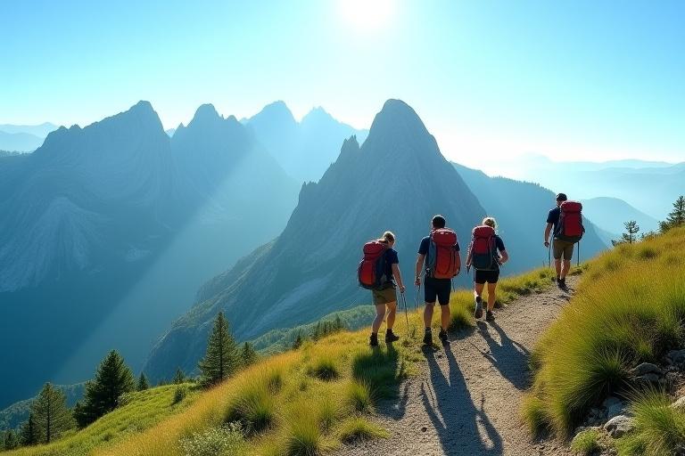 Escursione geologica in montagna